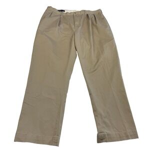 Vintage Polo‎ Ralph Lauren ETHAN PANT Two-Pleat Chino Pants Size 36"x29" Preppy